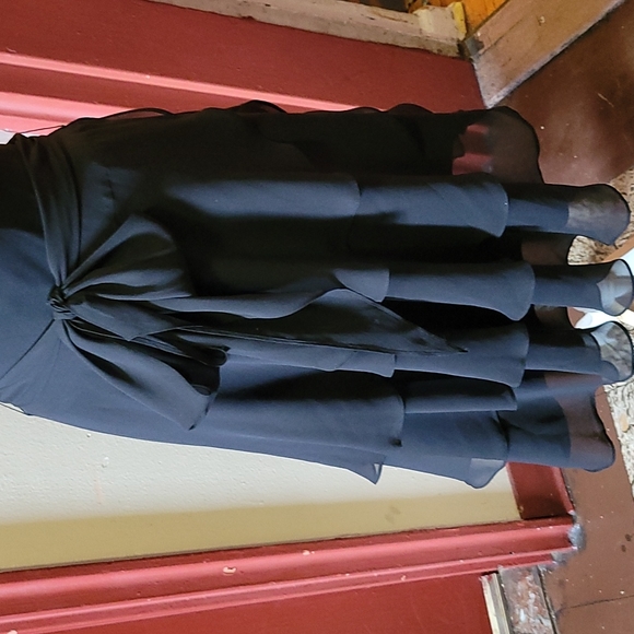 Debenhams Spaghetti Strap Tiered Dress 👗 Size 8 - Picture 2 of 16